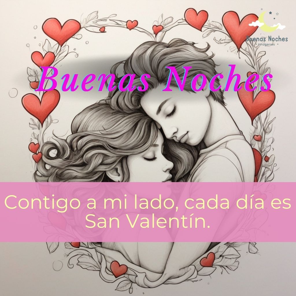 buenas noches imagenes para San Valentin 13