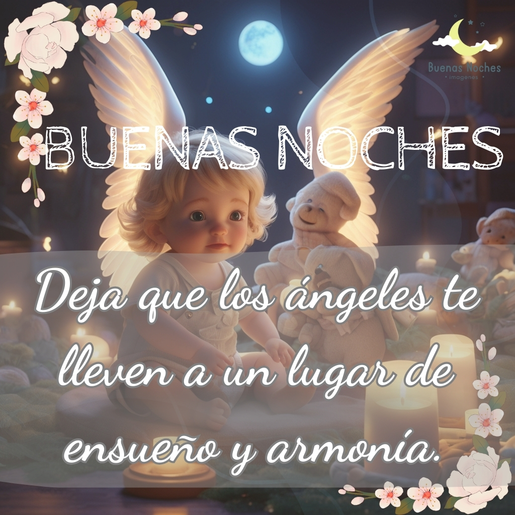 imagenes de buenas noches con angeles 26