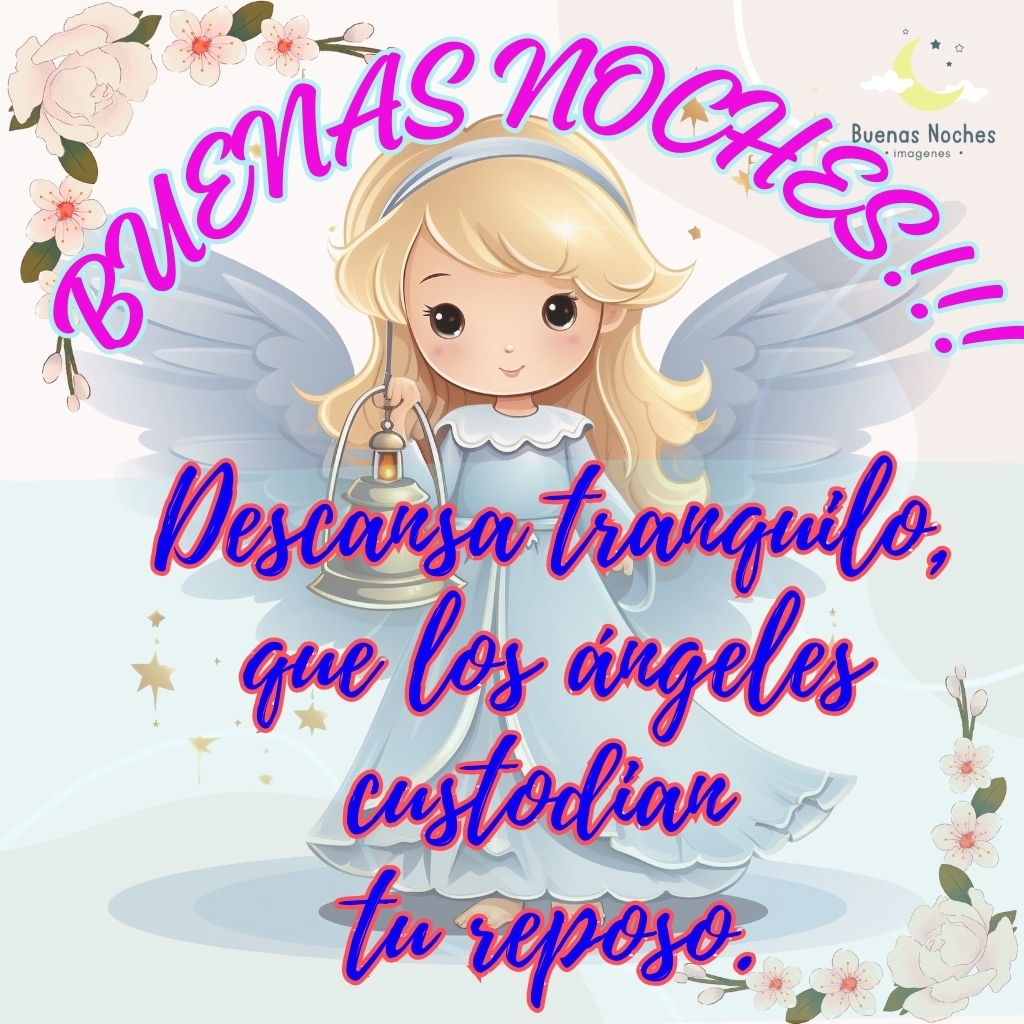 imagenes de buenas noches con angeles 3