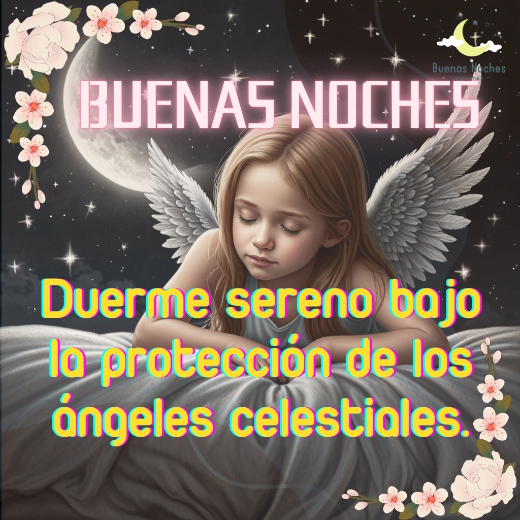 imagenes de buenas noches con angeles 6