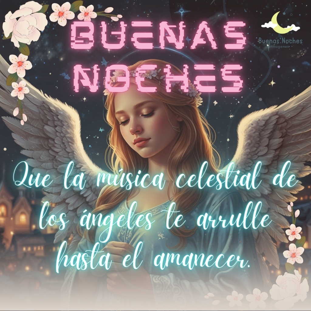 imagenes de buenas noches con angeles 7