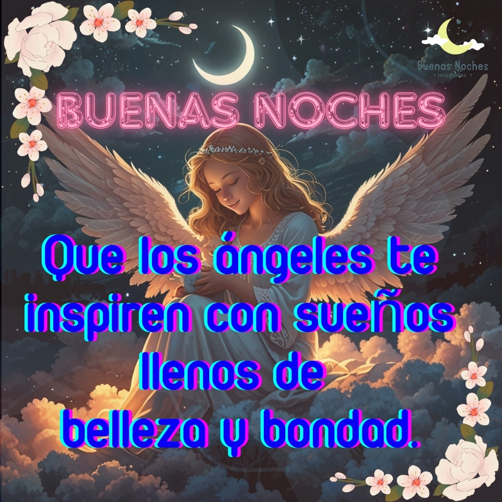 imagenes de buenas noches con angeles 8