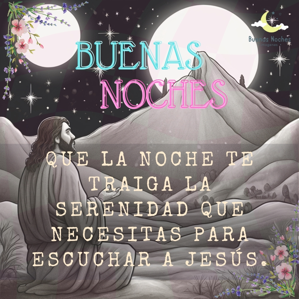 imagenes de buenas noches con jesus 34