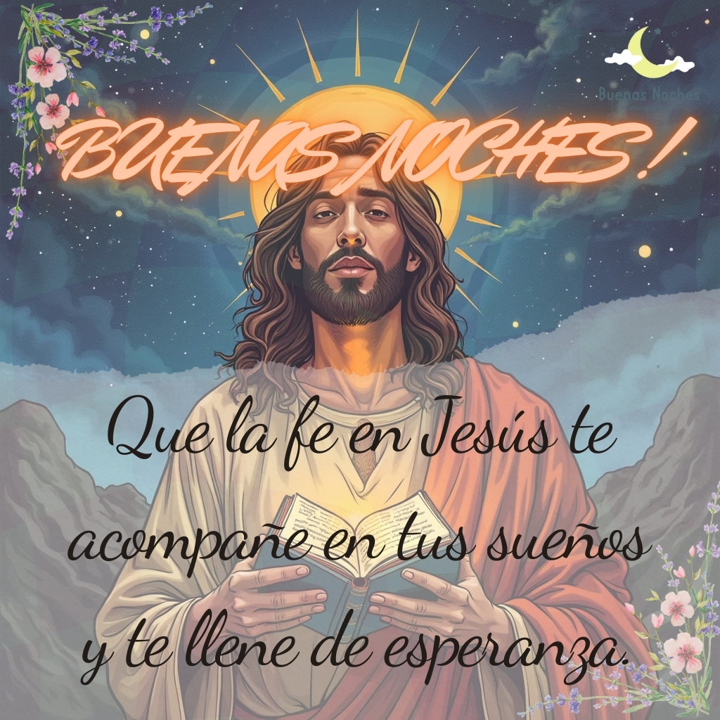 imagenes de buenas noches con jesus 37