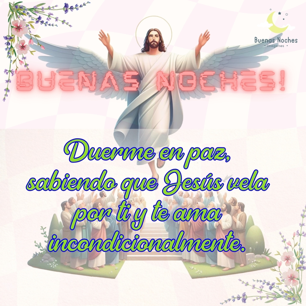 imagenes de buenas noches con jesus 6