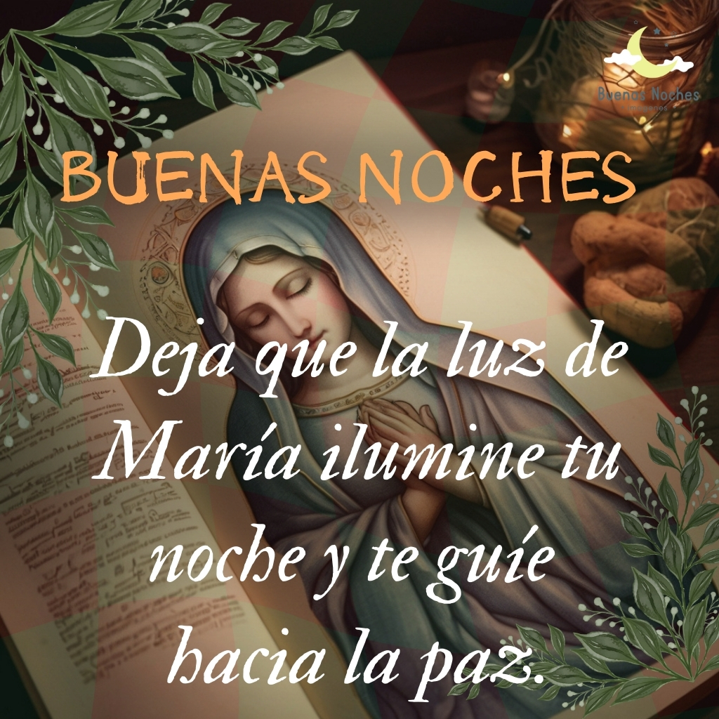 imagenes de buenas noches con la virgen maria 16