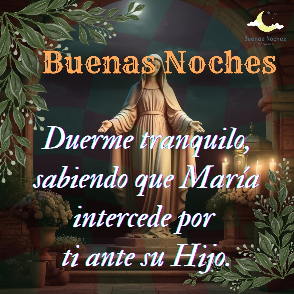 imagenes de buenas noches con la virgen maria 17