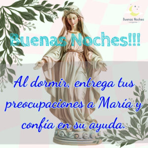 imagenes de buenas noches con la virgen maria 28