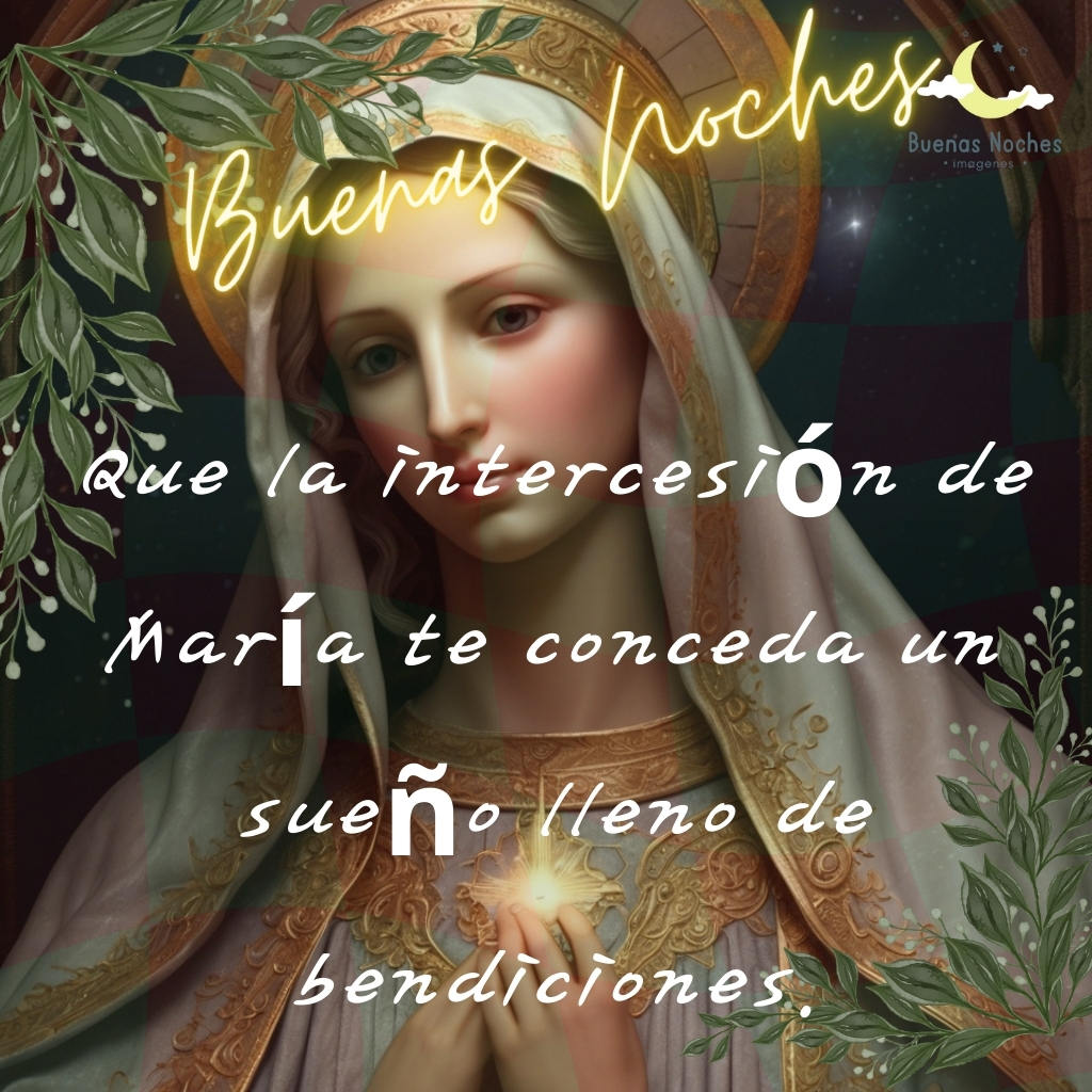 imagenes de buenas noches con la virgen maria 30