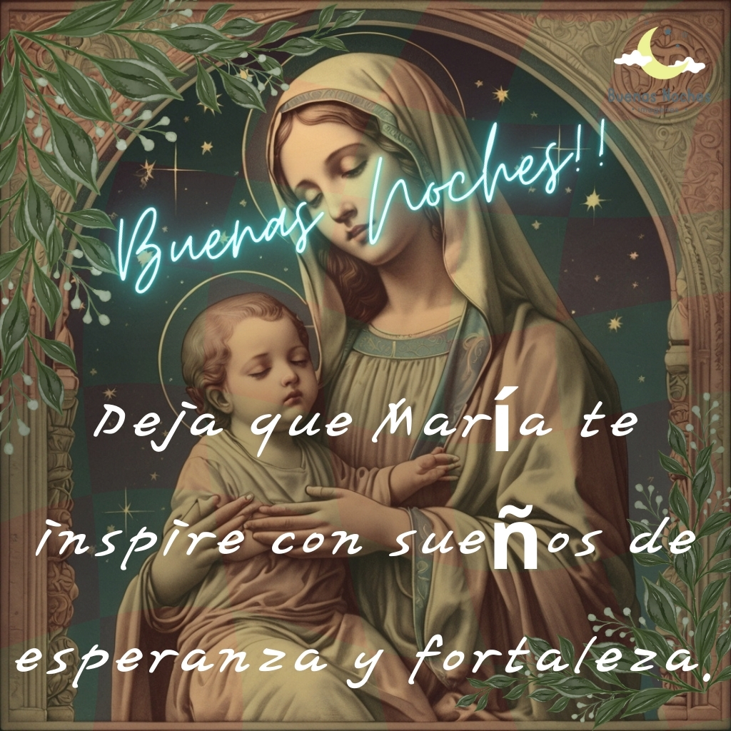 imagenes de buenas noches con la virgen maria 33