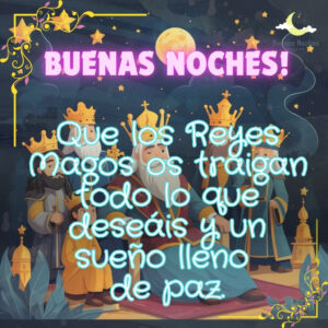 imagenes de buenas noches de reyes 26