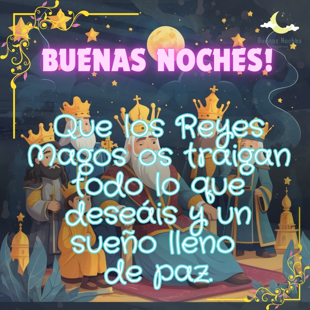 imagenes de buenas noches de reyes 26