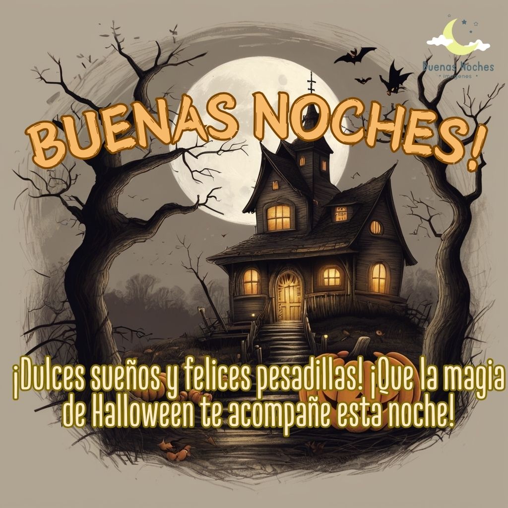 imagenes de buenas noches halloween 1