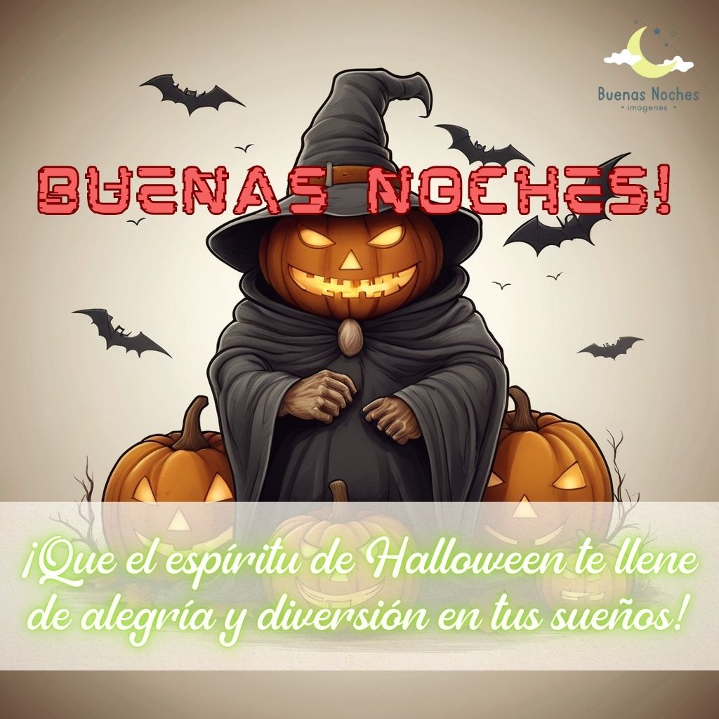 imagenes de buenas noches halloween 10