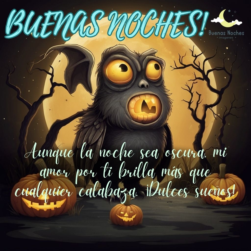 imagenes de buenas noches halloween 12