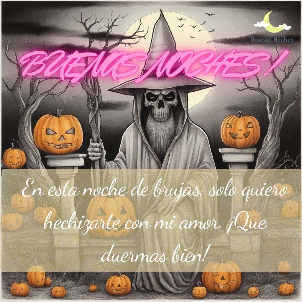 imagenes de buenas noches halloween 14