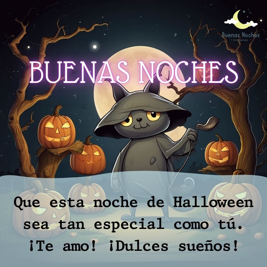 imagenes de buenas noches halloween 18