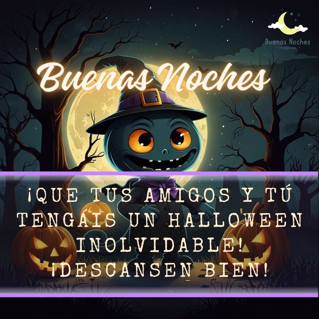 imagenes de buenas noches halloween 24