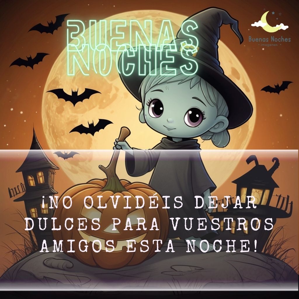 imagenes de buenas noches halloween 27