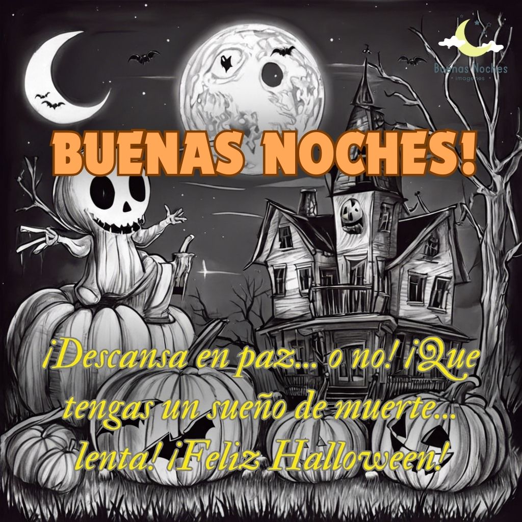 imagenes de buenas noches halloween 3