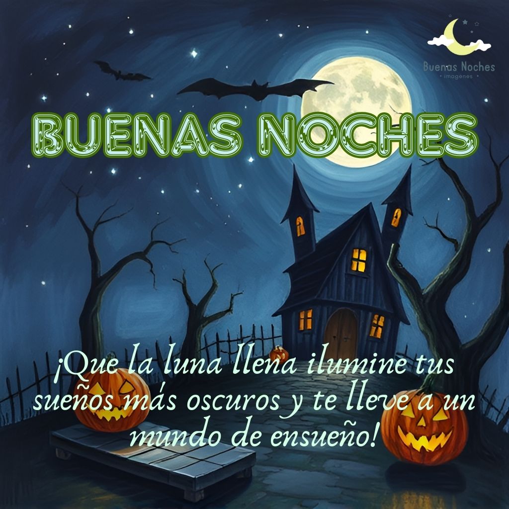 imagenes de buenas noches halloween 4