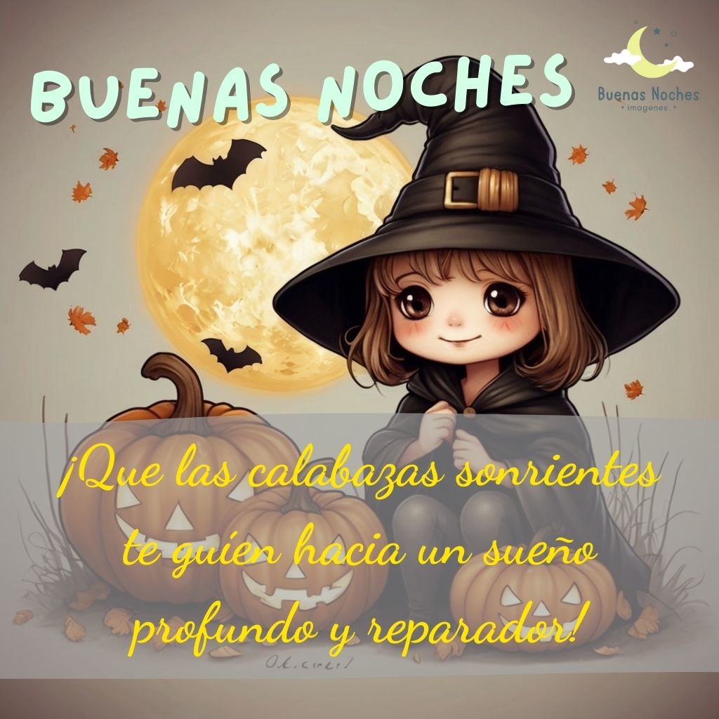 imagenes de buenas noches halloween 7