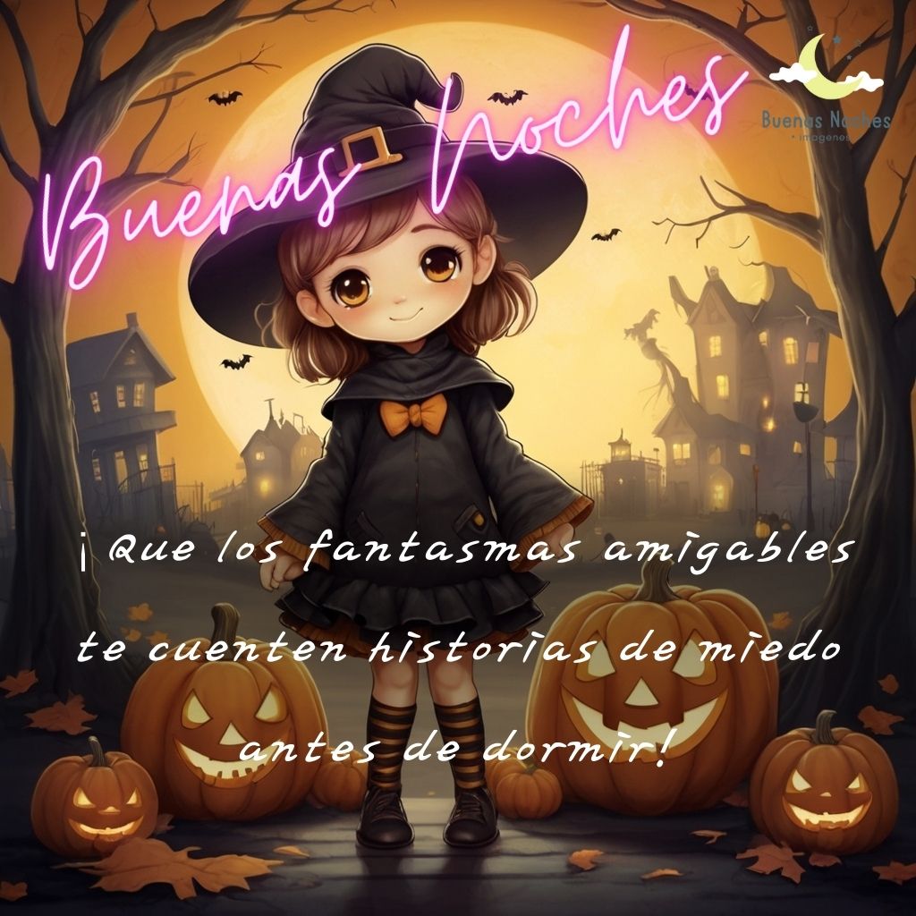 imagenes de buenas noches halloween 8