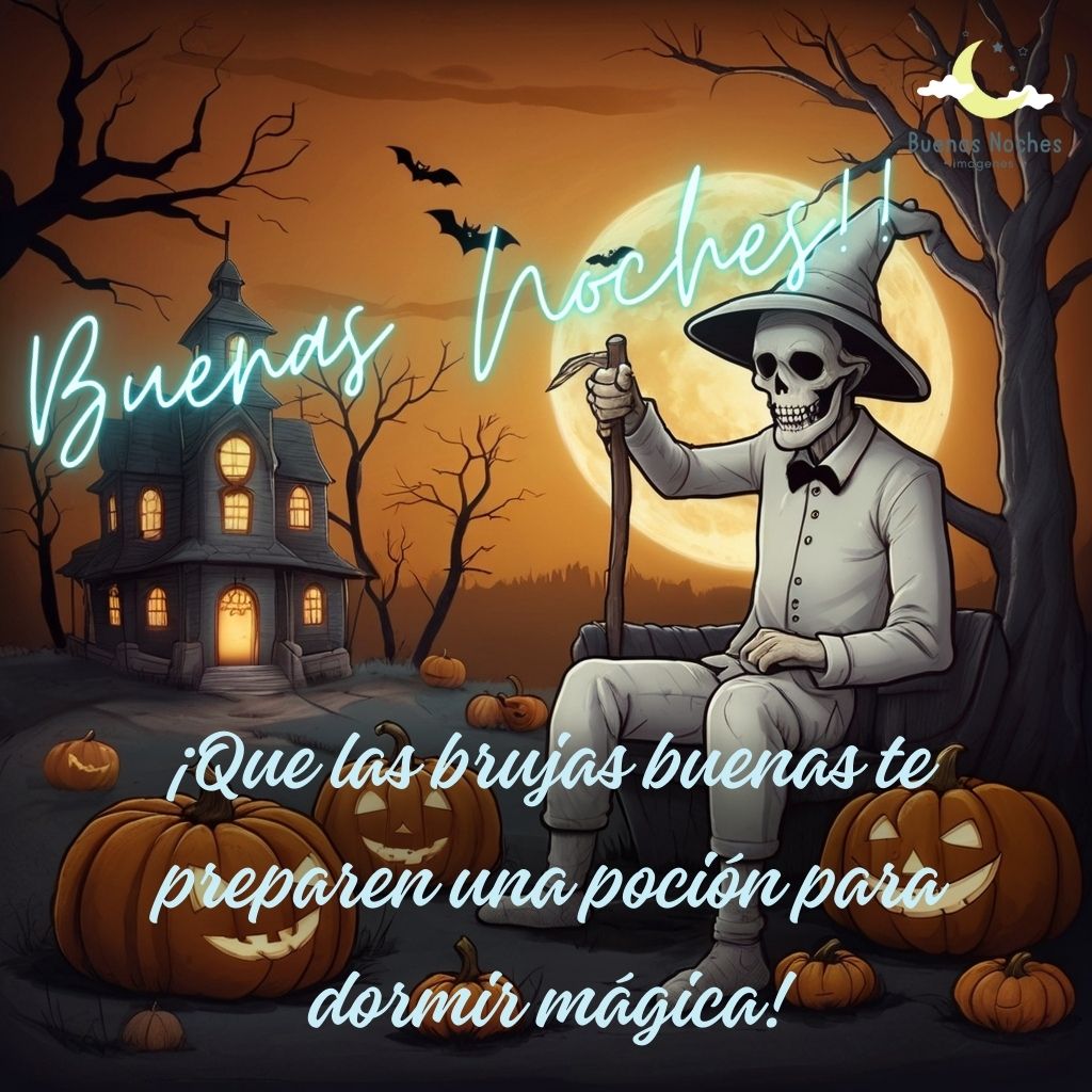 imagenes de buenas noches halloween 9