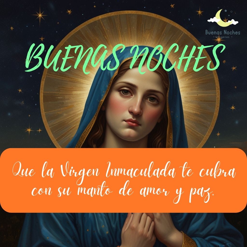 imagenes de buenas noches para el Dia de la Inmaculada Concepcion 1