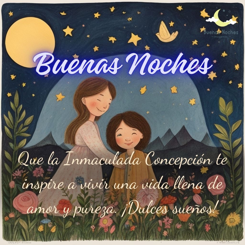 imagenes de buenas noches para el Dia de la Inmaculada Concepcion 14