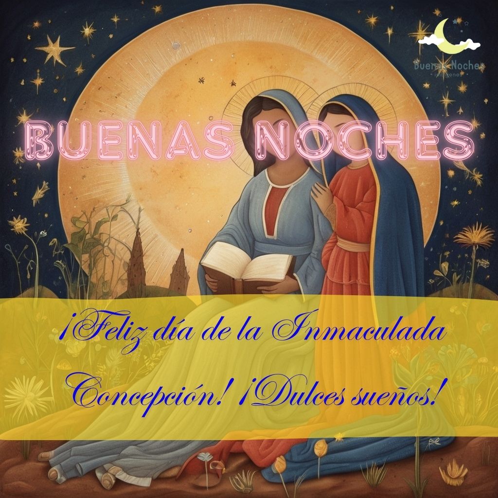 imagenes de buenas noches para el Dia de la Inmaculada Concepcion 16