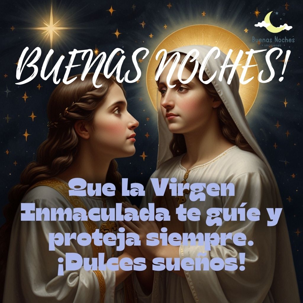 imagenes de buenas noches para el Dia de la Inmaculada Concepcion 5