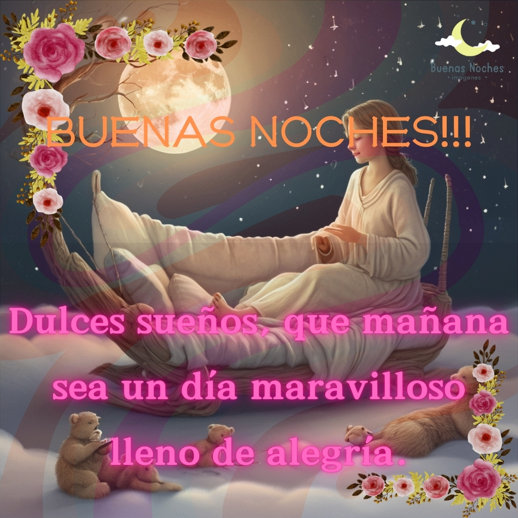 imagenes de buenas noches y dulces suenos 6