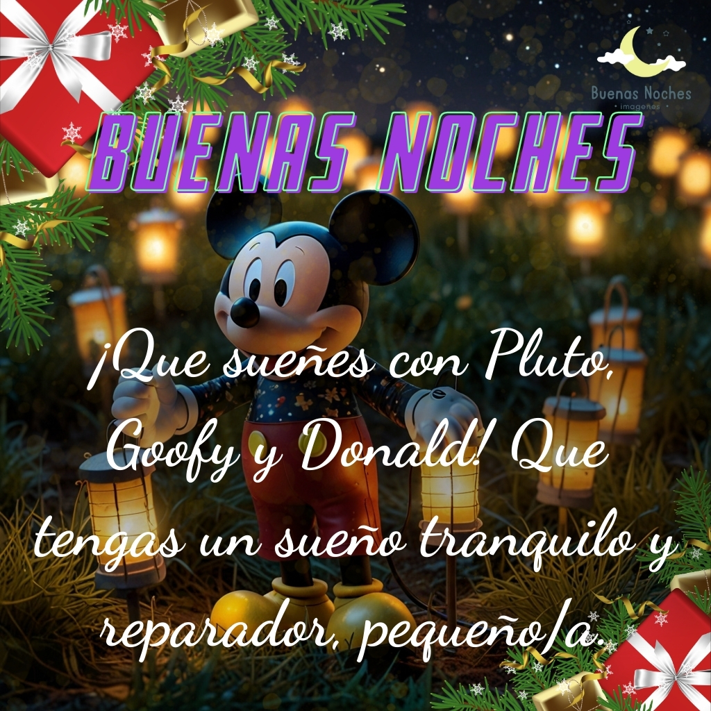 mickey mouse dulces suenos imagenes de buenas noches 17