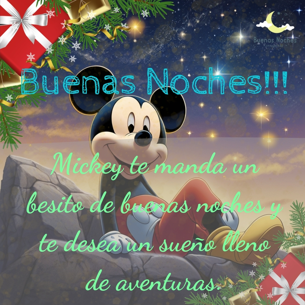 mickey mouse dulces suenos imagenes de buenas noches 18