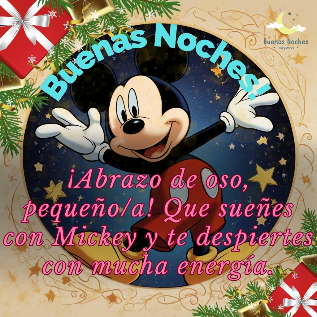 mickey mouse dulces suenos imagenes de buenas noches 19