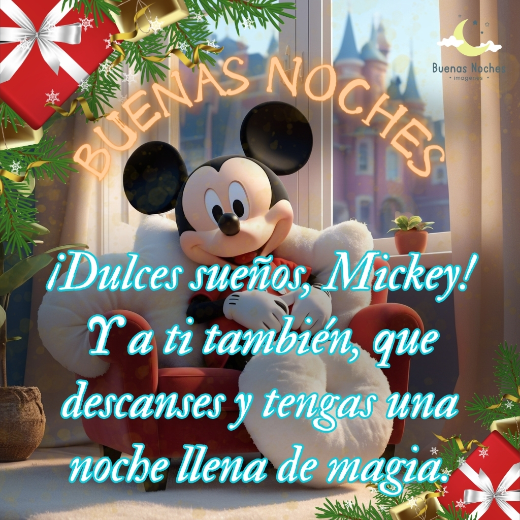 mickey mouse dulces suenos imagenes de buenas noches 6