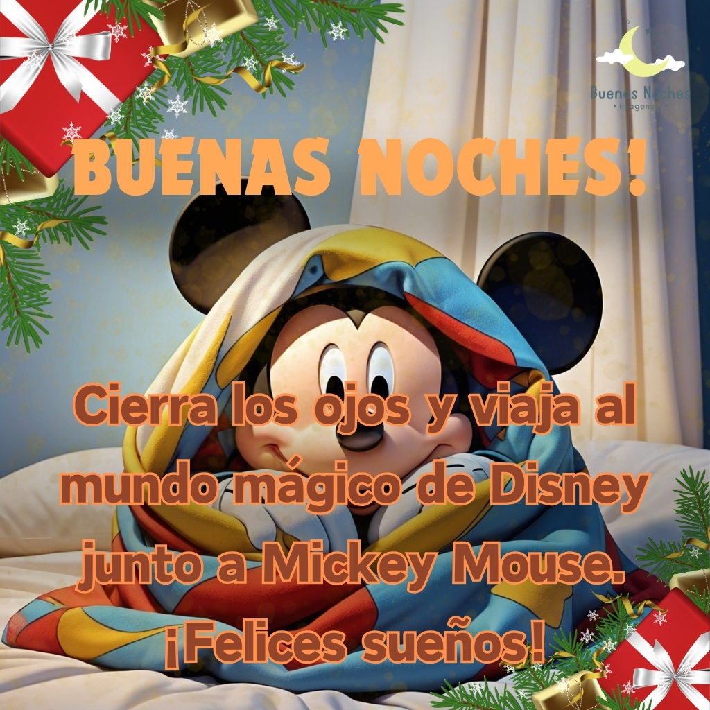 mickey mouse dulces suenos imagenes de buenas noches 8