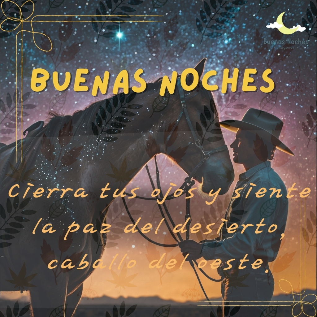 caballo imagenes de buenas noches vaqueras 17