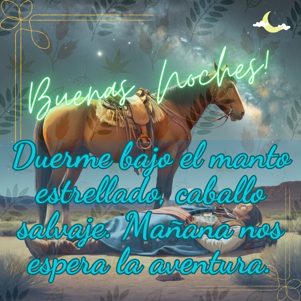 caballo imagenes de buenas noches vaqueras 5