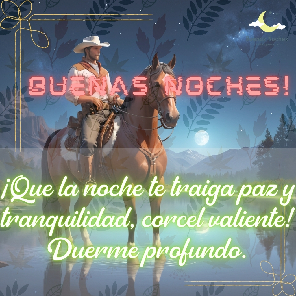 caballo imagenes de buenas noches vaqueras 8