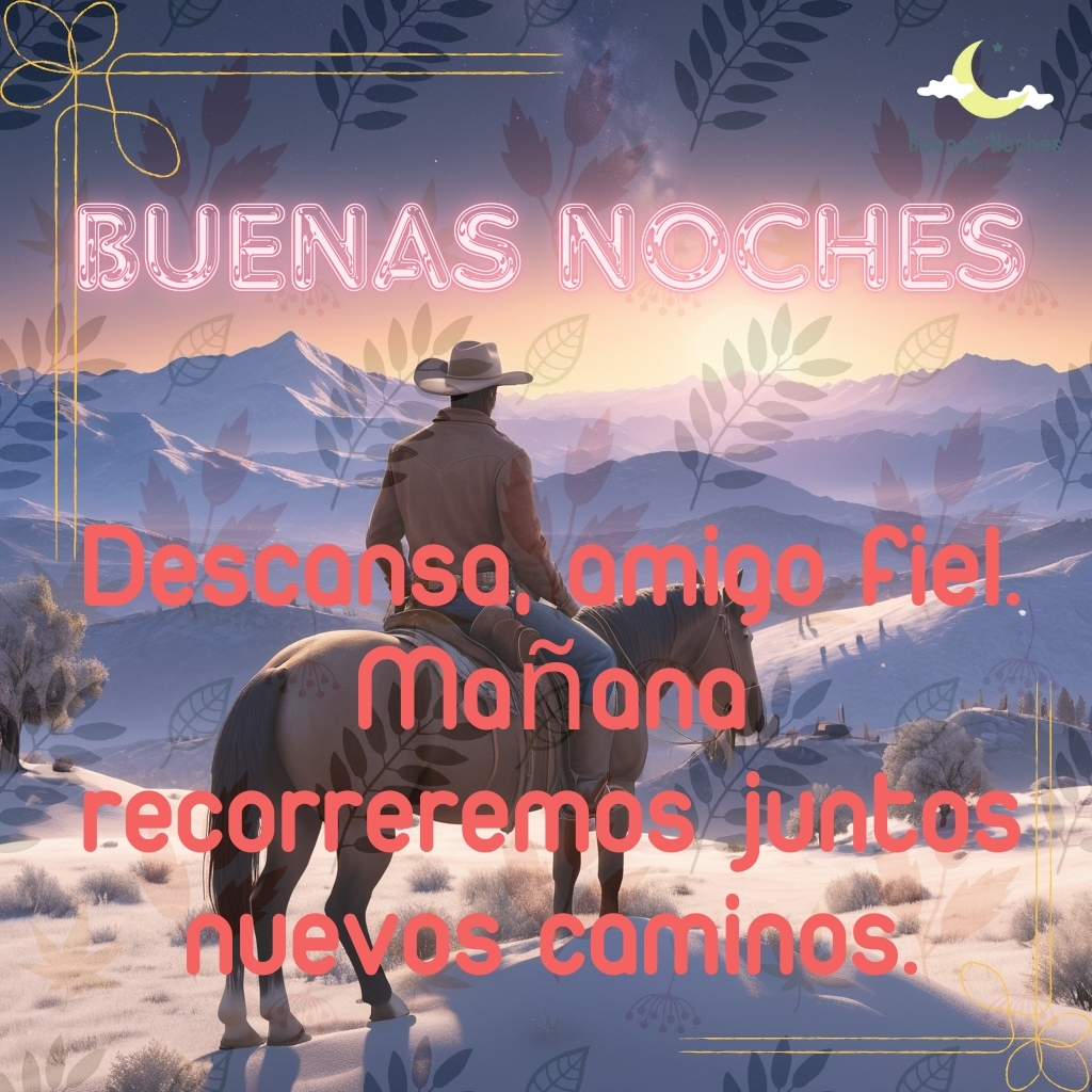 caballo imagenes de buenas noches vaqueras 9