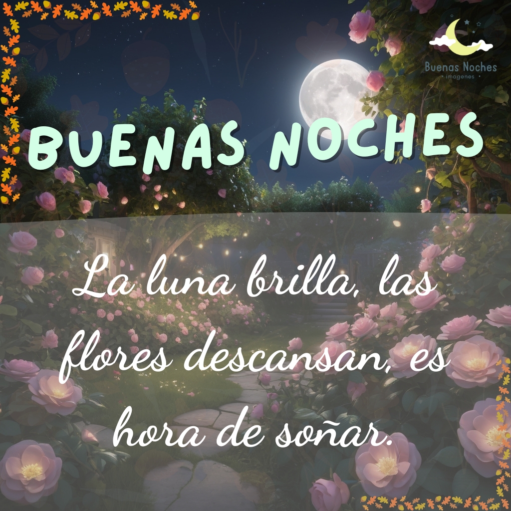 imagenes de buenas noches con flores 25