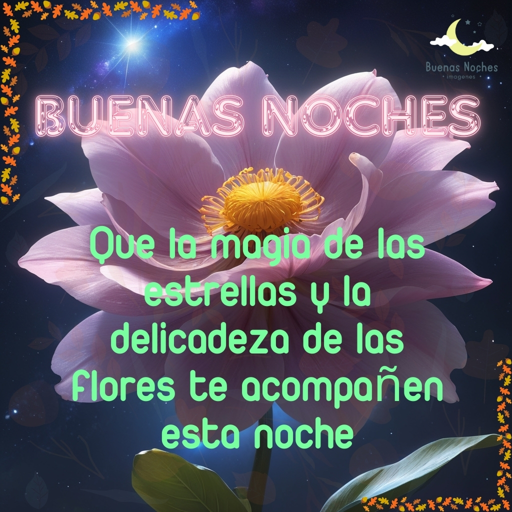 imagenes de buenas noches con flores 38